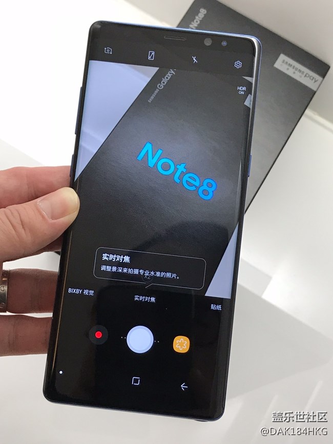 忘记NOTE7重新起步！ NOTE8 相信不会让我失望！