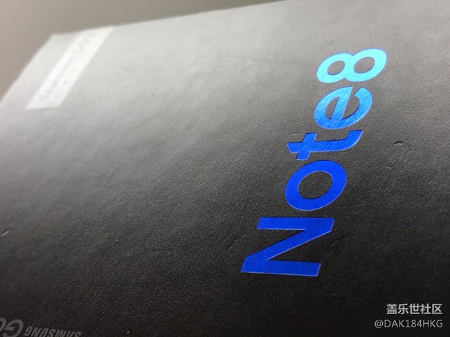 忘记NOTE7重新起步！ NOTE8 相信不会让我失望！