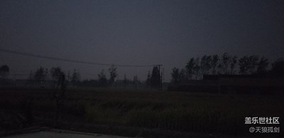 朦胧的夜