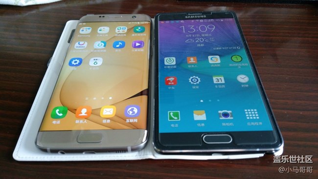 新买的S7edge和NOTE4比较心得 新买的S7edge和NOTE4比较心得