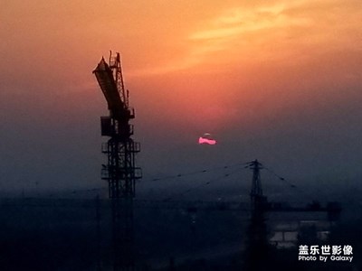 北京的日落