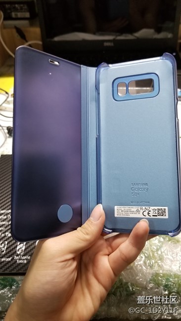 s8+镜面保护套无法开启息屏小组件怎么破？急