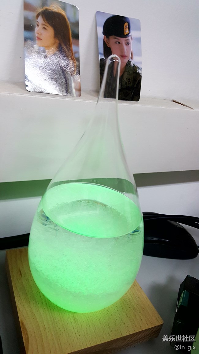 积分换的天气瓶终于到了