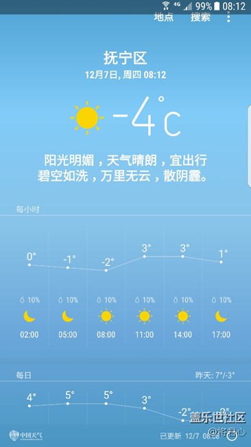 天气预报