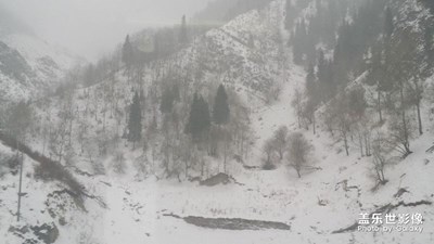 山川水墨画