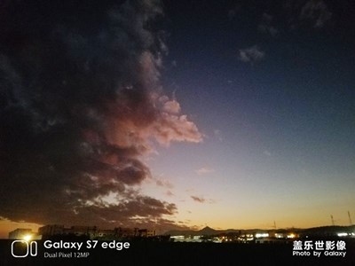 三星s7 edge 极限弱光表现