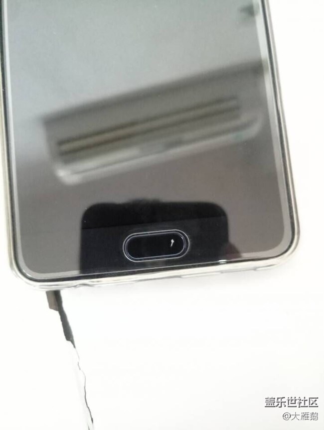 指纹不能用了，说是掉漆导致的