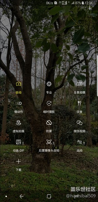 请问一下，拍照时的各种选项怎么调出来？