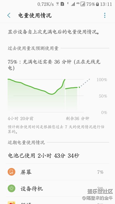 @三星服务看看note5牛逼的电池曲线