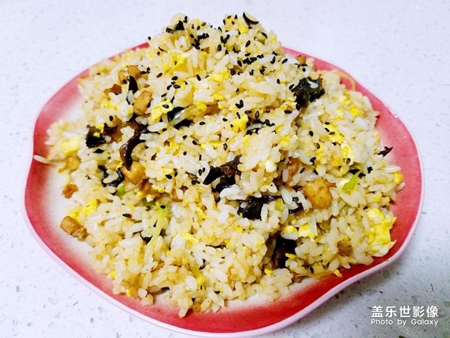 抗流感海参炒饭