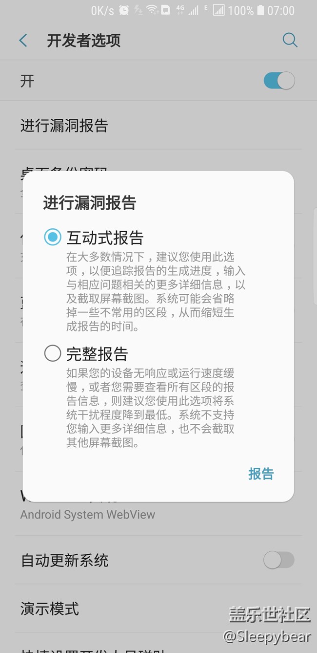 开发者模式简略解析