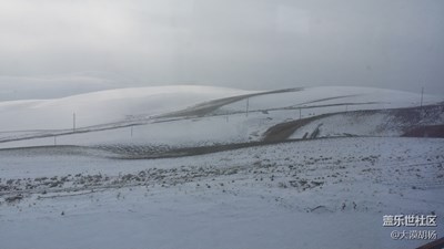 茫茫雪原