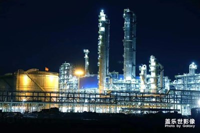 厂区夜景