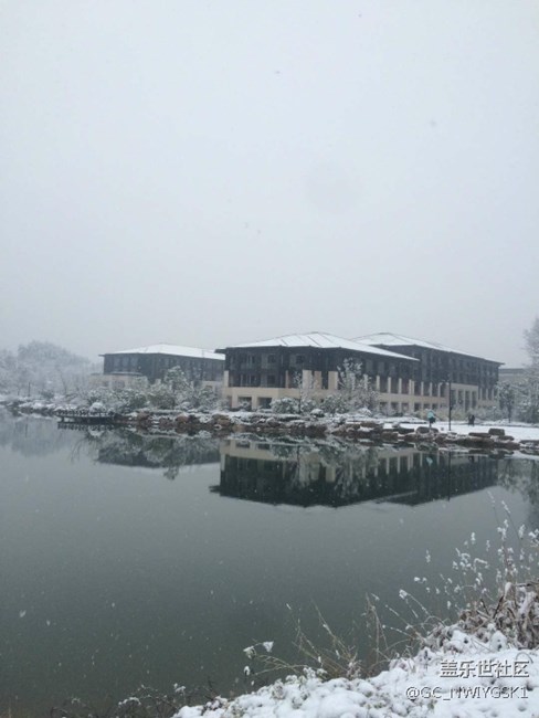 三星S8拍照，东城雪景