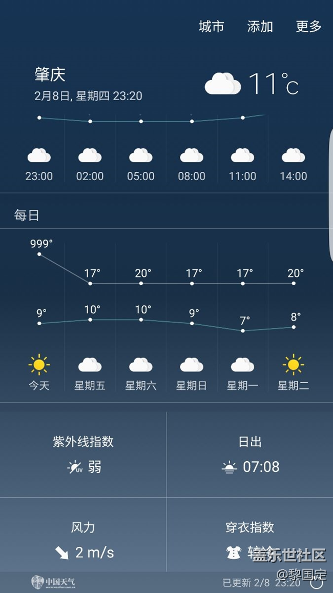 天气预报问题