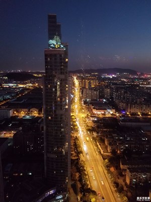 香格里拉俯瞰夜景