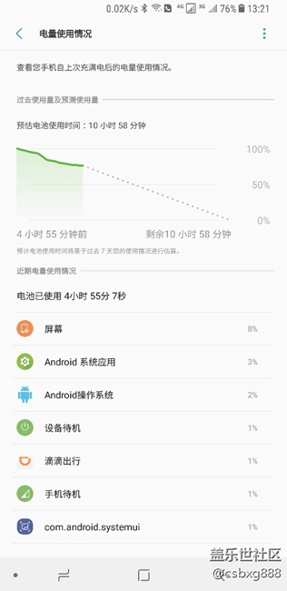 同样7.0,s8的续航要强大得多