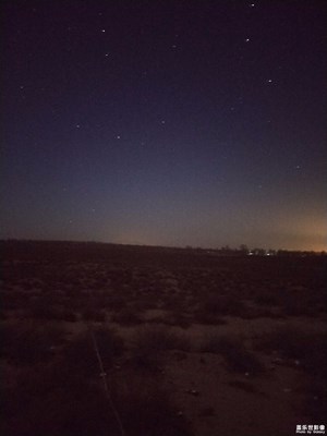 沙漠夜景