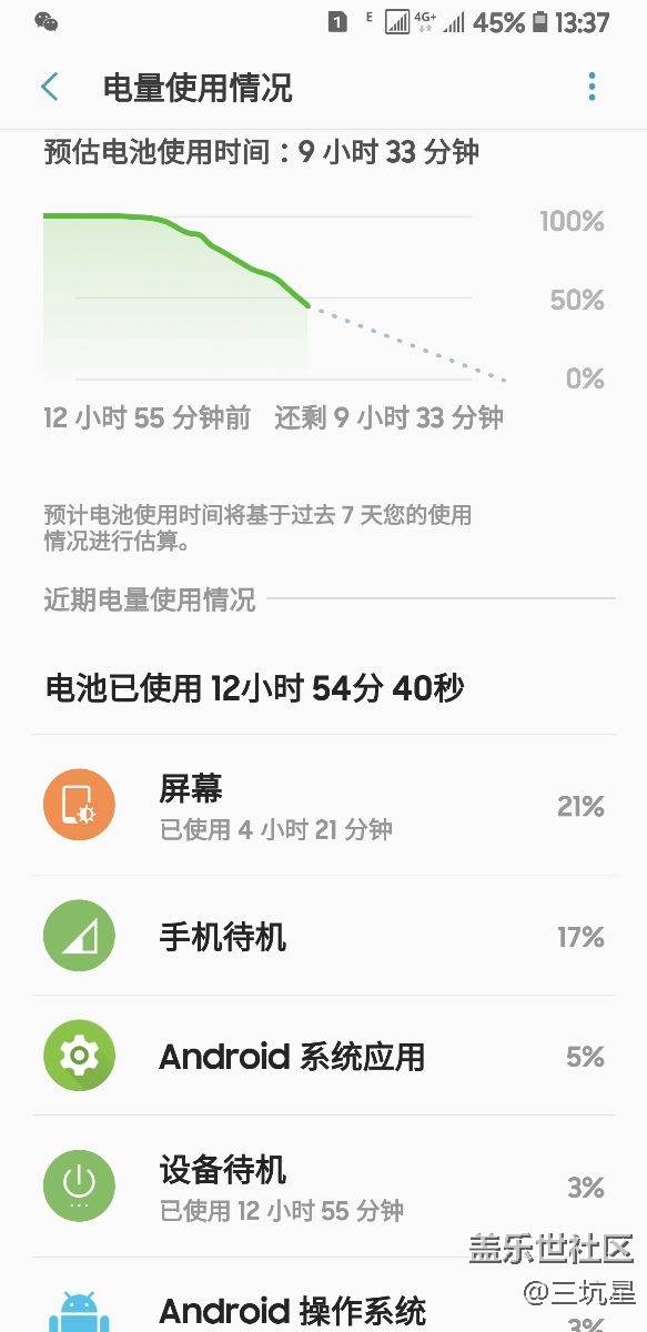 S8+的耗电。救命呐