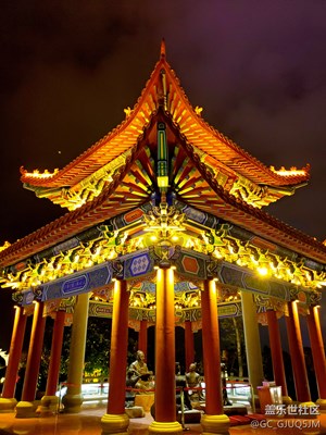 s9+夜景 中国古典建筑