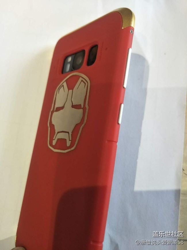 分享S8酷炫钢铁侠手机壳