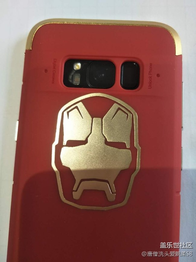 分享S8酷炫钢铁侠手机壳