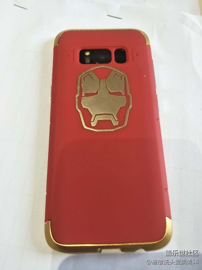 分享S8酷炫钢铁侠手机壳