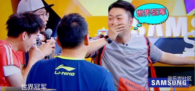 "奥运大魔王"刘国梁霸气坐镇，三宝上演"膨胀变形计"