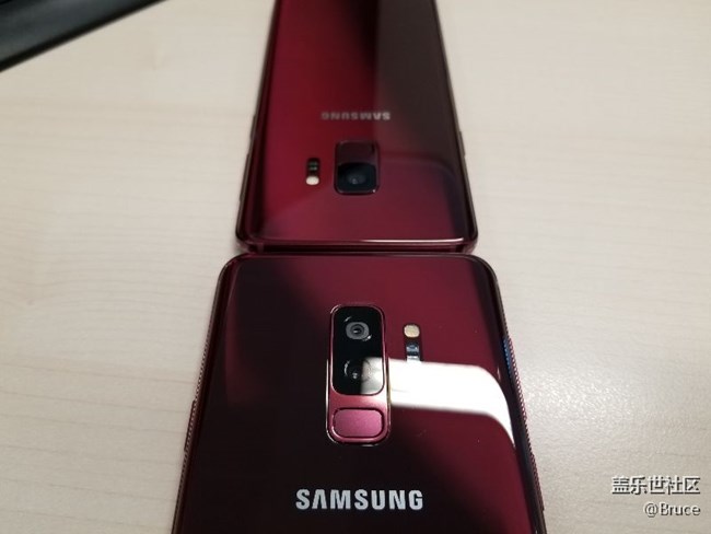 S9勃艮第红 真机照