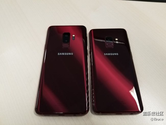S9勃艮第红 真机照