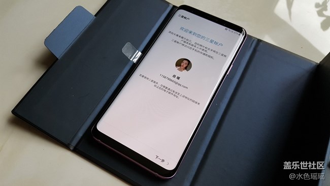 新到三星Galaxy S9+64GB 国行紫色开箱