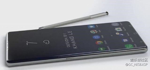 三星Note 9真机渲染图再次现身, 明年8月中旬发布!