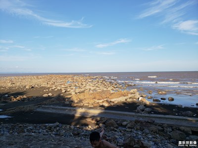 越南海防，海边一游