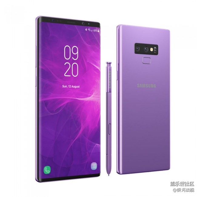 Galaxy Note 9高清3D渲染图曝光