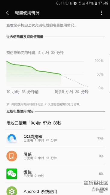 更新了8.0 耗电还可以吧