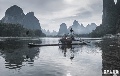 【中国最美瞬间】+山水桂林之《水墨漓江》