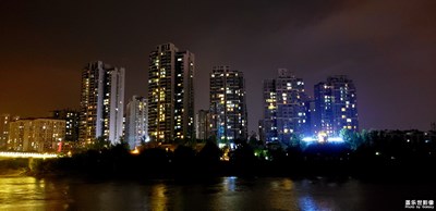 绵阳安昌河畔夜景II