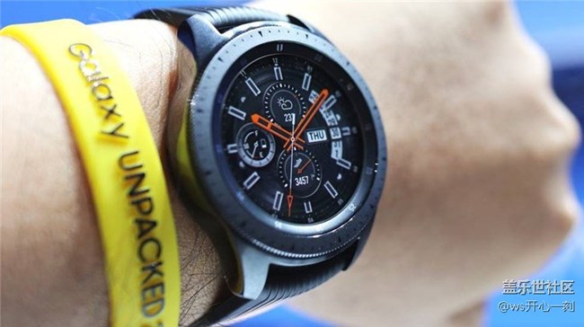 三星Galaxy Watch现场实拍图赏:看上去就像是一块真机械表 三星Galaxy Watch现场实拍图赏:看上去就像是一块真机械表