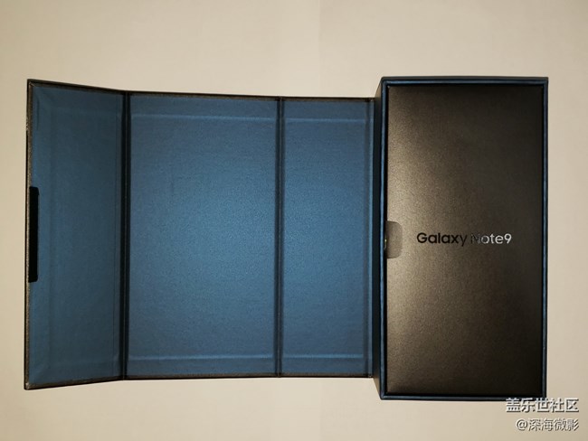 NOTE9 开箱靓照