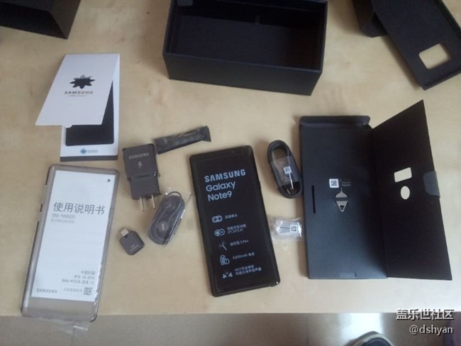note9开箱