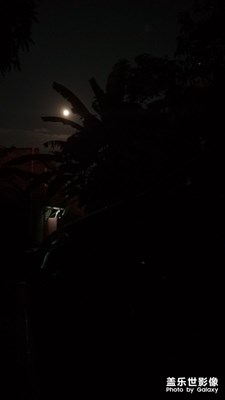 手动拍月亮，求设置参数
