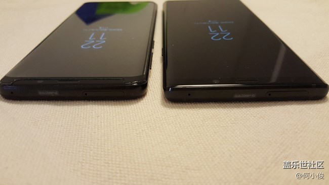 【测评】S9+ VS Note 9 外观对比