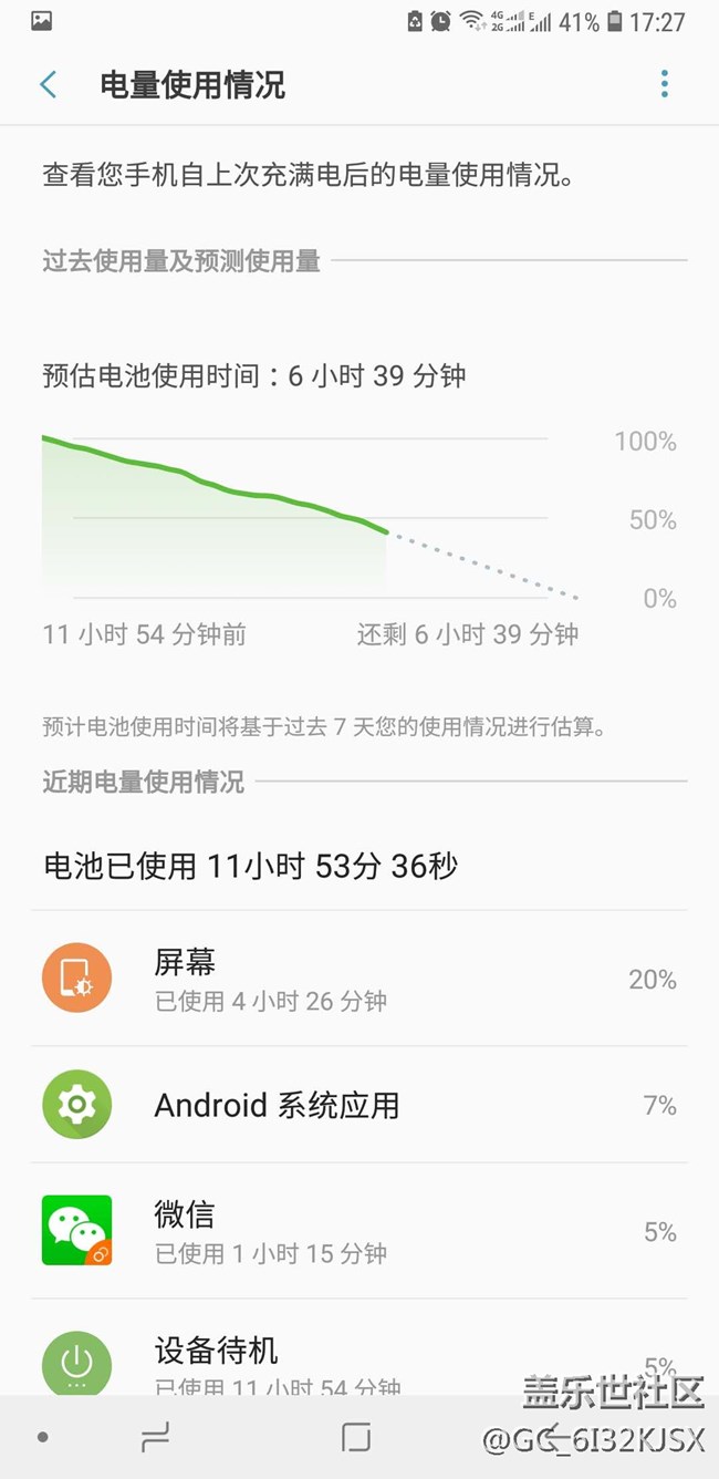 今天突然感觉电池抗用了，也搞不懂什么原因？