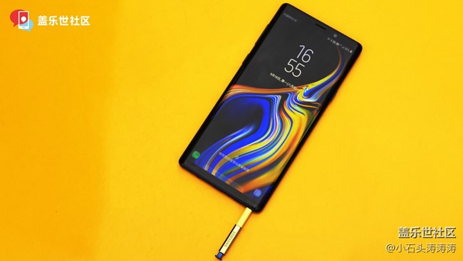 黄金笔S Pen与寒霜蓝的碰撞 Galaxy Note9美图赏