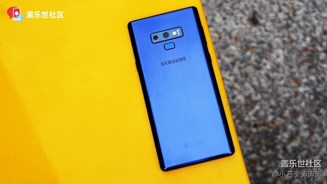 黄金笔S Pen与寒霜蓝的碰撞 Galaxy Note9美图赏