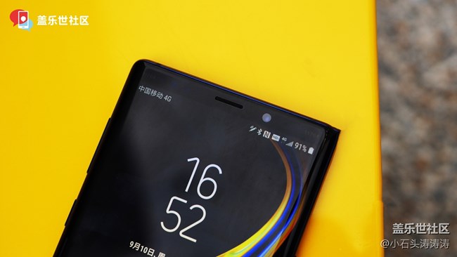 黄金笔S Pen与寒霜蓝的碰撞 Galaxy Note9美图赏