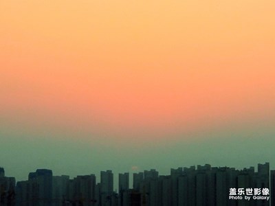 随手拍日落