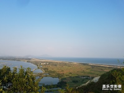 山上看海丰