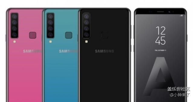 新款三星官网泄露Galaxy A9S：世界首款后置四摄机型