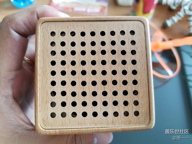 礼品小木箱音响到了。。